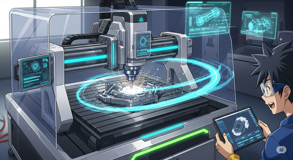 CNC machining for precise rapid prototyping of metal parts